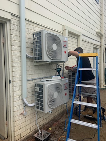 Air conditioning installation Griffin